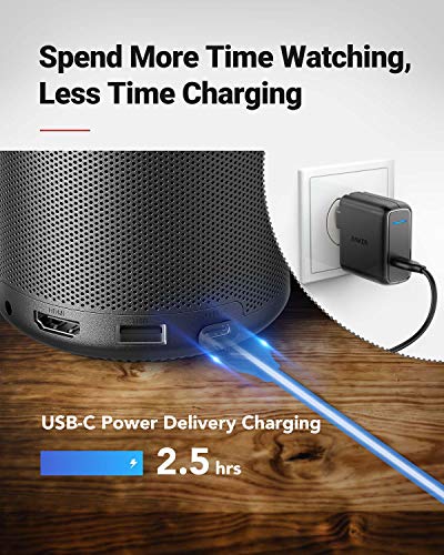 Nebula Capsule II Smart Mini Projector, by Anker, Palm-Sized 200 ANSI Lumen 720p HD Portable Projector with Wi-Fi, DLP, 8W Speaker, 100 Inch Picture, 5,000+ Apps, Movie Projector, Home Entertainment