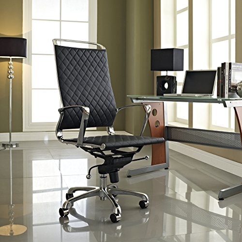 Modway Vibe Highback Office Chair in Black