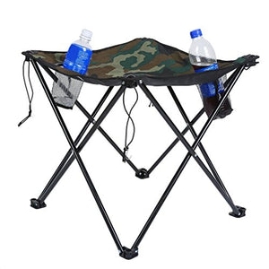Generic .pin Camping Desk Folding e Beach Campi Set Seats t Seats Ca Foldable Table Chair ble Chair Camouflage Beach able Table