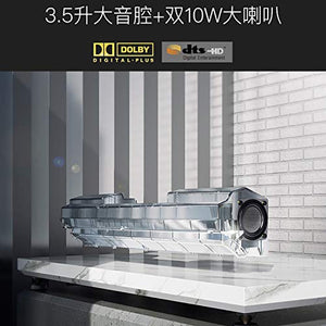 CACACOL Updated JmGO U1 Laser TV Home Cinema Projector | Native 4K UHD | Ultra Short Throw | ALPD 3.0 | 2400 ANSI Lumens | HDR10 | Dolby DTS Hi-Fi Sound | Global Version