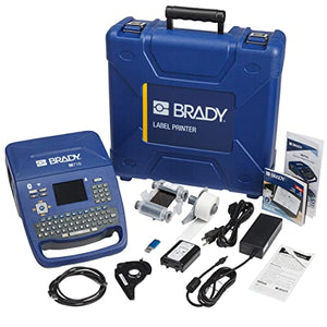 Brady M710 Portable Label Printer with Hard Case (M710-KIT) - Blue, Fastest & Most Advanced for Tough Labels