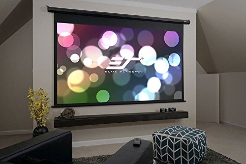Elite Screens VMAX2, 100-inch 16:9, Wall Ceiling Electric Motorized Drop Down HD Projection Projector Screen, VMAX100UWH2