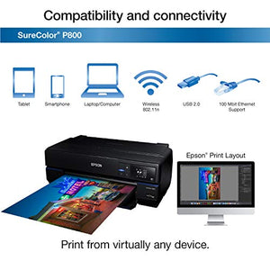 Epson SureColor P800 17" Inkjet Color Printer