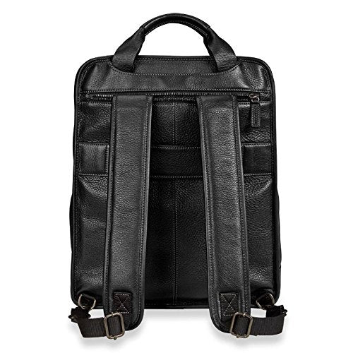 Levenger Bomber Jacket Backpack Brief 2.0 - Black