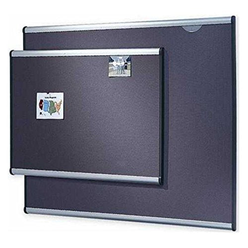 Quartet Prestige Diamond Mesh Fabric Bulletin Board - 72 x 48 in.