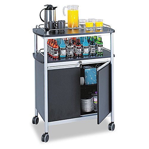 SAF8964BL - Safco Mobile Beverage Cart