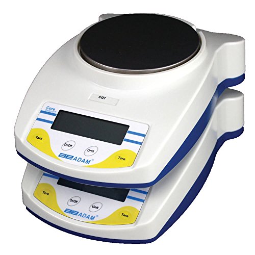 Adam Equipment CQT 1501 Core Compact Portable Precision Balance, 1500g Capacity and 0.1g Readability