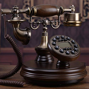 MaGiLL Solid Wood European Antique Telephone