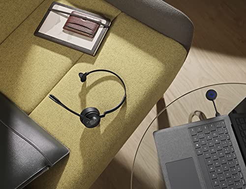 Jabra Engage 55 Mono Wireless Headset with Link 400 USB-A DECT Adapter - Black