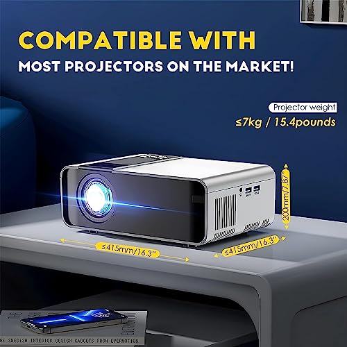CGOLDENWALL Electric Projector Lift Ceiling Hanger Mount with Wireless Remote (Customizable) - 0.7 M Running Distance