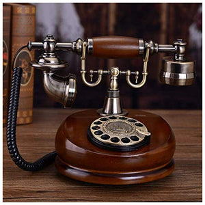 TEmkin Vintage European Style Rotary Dial Landline Telephone