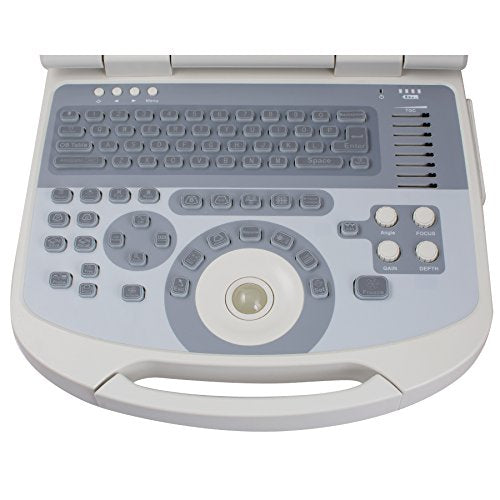 Denshine 10.4" Portable Full Digital Laptop Scanner Machine with 3.5Mhz Convex, Li-ion Battery - US Shipping