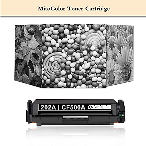 8 Pack (2BK+2C+2Y+2M) 202A CF500A CF501A CF502A CF503A Toner Cartridge Replacement for HP Color Pro M254nw M254dw M254dn MFP M280nw MFP M281fdn M281fdw MFP M281cdw Laser Printer