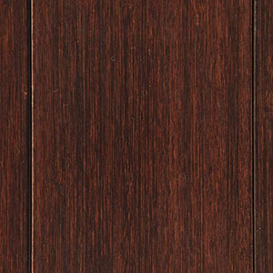 Anji Mountain AMB24025W Real Bamboo Wood Chair Mat, 55 x 57, Dark Cherry