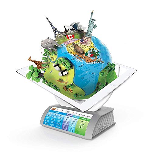Oregon Scientific SG338R Smart Globe Explorer AR Educational World Geography Kids-Learning Toy Space Planet Science Earths Inner Core Bluetooth Pen