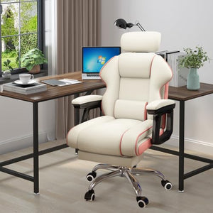 XUEGW Executive Computer Chair with Adjustable Height and Ergonomic Design