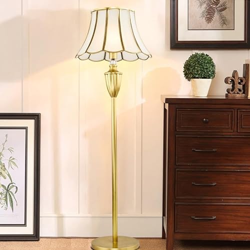 EESHHA Brass Floor Lamp 45CMx145CM for Living Room and Bedroom