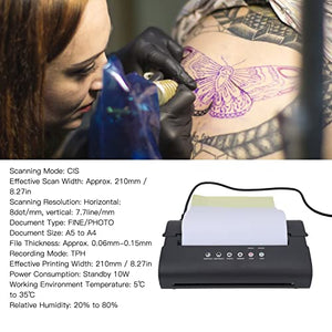 Sorandy Portable Tattoo Stencil Transfer Machine with Paper Stencils Kit