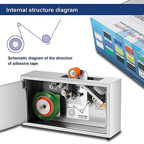 Hanchen Automatic Tape Dispenser Tape Cutting Machine Tape Sealing Machine Packing Packaging Machine Carton Sealing Paper Tape Machine Sealer for Box