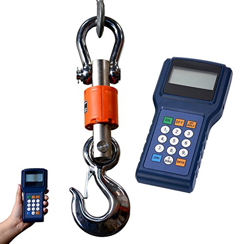 Zenith Z-CR-WL-6K 6000x1lb Wireless Crane Scale with Wireless Handset