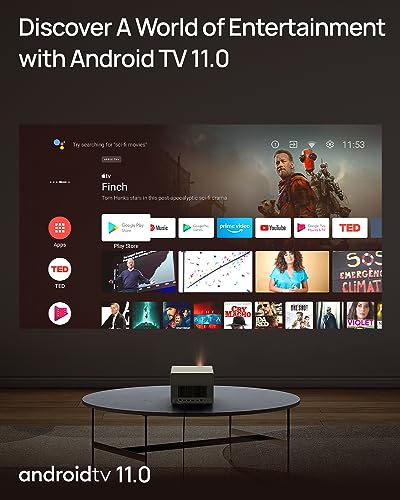XGIMI HORIZON Ultra 4K Projector - Dolby Vision, Dual Light, Android TV 11, Harman Kardon Speakers - Home Theater Projector