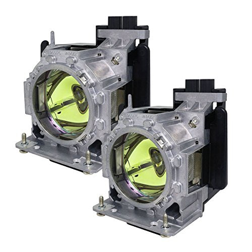 Jaspertronics OEM ET-LAD310W Lamp & Housing TwinPack for Panasonic Projectors - Ushio Bulb - 240 Day Warranty