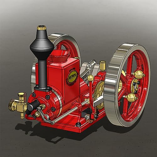 KAROYD Hit and Miss Engine Model HM-01 7cc 4-Stroke Horizontal Internal Combustion Engine (KIT Version)