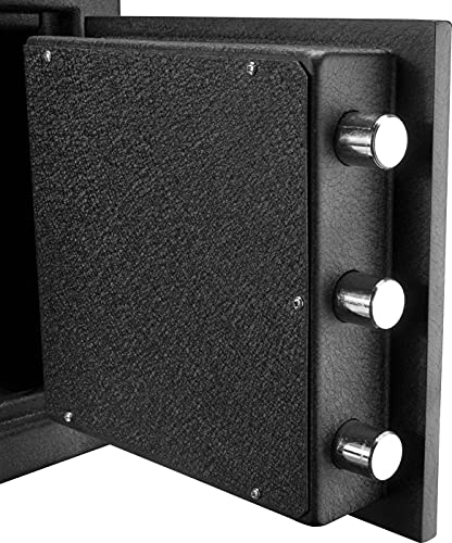 BARSKA Digital Multi-User Keypad Security Depository Drop Safe with Front Load for Cash, Money, Mail, Business, AX13656