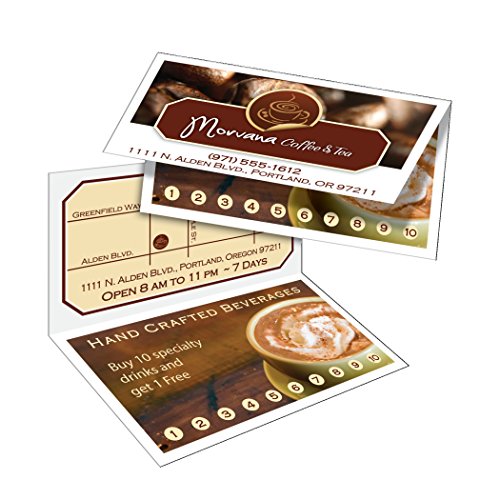 Avery Folded Two-Side Printable Clean Edge Business Cards for Laser Printers, White, Matte, Pack of 120 (5820)