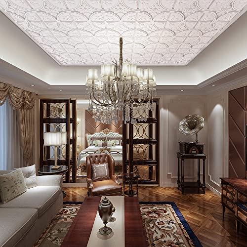 Art3d Drop Ceiling Tiles and a Roll of 10FT Nano Double-Sided Heavy Duty Tape