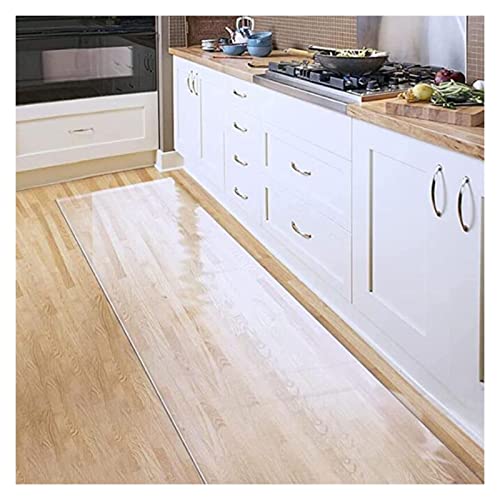 HOBBOY Transparent Vinyl Hard-Floor Chair Mat for Hardwood Floors