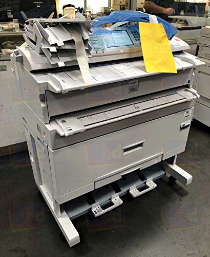 Ricoh Aficio MP W3601 Monochrome Wide Format Scanner - 6.4cpm, A1, A0, 36 x 590, 600dpi, Very Low Meter Count