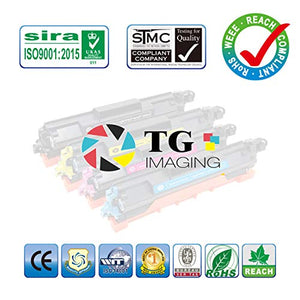 (4 Pack Sets, B+C+M+Y) Compatible C9730A Toner Cartridge C9731A C9732A C9733A Use for HP 645A 5500N 5500DN 5500DTN 5550N 5550DN 5550DTN 5550HDN Printer, Sold by TG Imaging