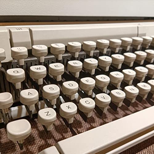 Amdsoc Large Retro Mechanical Typewriter, All Aluminum Alloy Body, 65 * 43 * 20CM