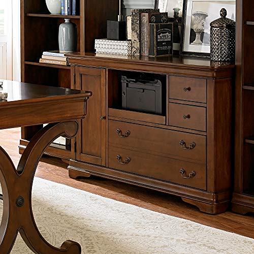 Liberty Furniture INDUSTRIES Brookview Credenza, Cherry, W53 x D22 x H32
