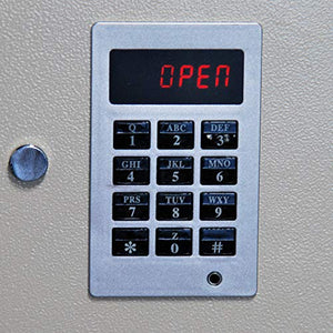 Mamba Vault Fire Resistant Wall Safe 8" Deep with Easy to Program Electronic Digital Lock