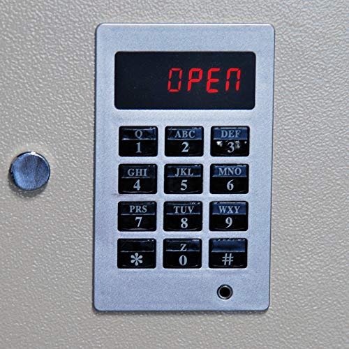 Mamba Vault Fire Resistant Wall Safe 8" Deep with Easy to Program Electronic Digital Lock