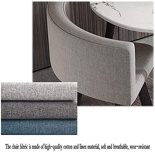 AkosOL Space-Saving Business Dining Table Set with Chairs