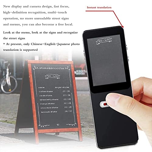 Portable Language Translator Device Two-Way Voice Interpreter - 138 Language Smart Translations
