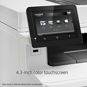 HP Laserjet Pro M477fnw Multifunction Wireless Color Laser Printer with Built-in Ethernet (CF377A) (Renewed)