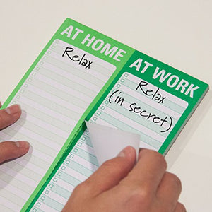 Knock Knock At Home / At Work Perforated Pad