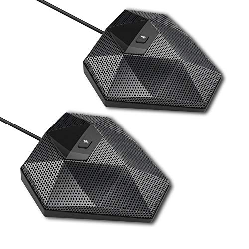 Meeteasy MVOICE8010 EX-B Bluetooth Conference Speakerphone with 2 Expandable Microphones