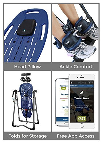 Teeter EP-560 Ltd. Inversion Table for Back Pain, FDA-Registered