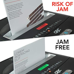 GBC Paper Shredder, Jam Free, 22 Sheet Capacity, Strip-Cut, 10-20 Users, DS22-19 (1758595)