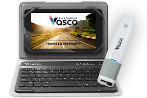 Vasco Traveler Premium 7" + Keyboard + Scanner: Voice Translator, GPS, Travel Phone, Guide and much more!