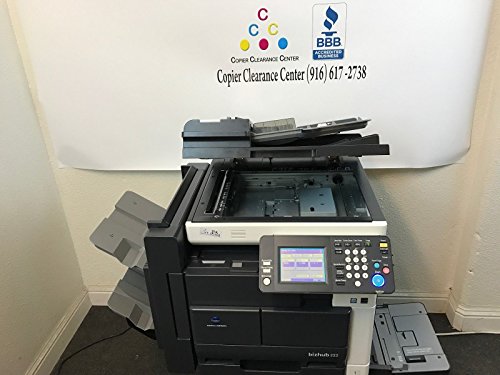 Konica Minolta Bizhub 222 Copier Printer Scanner Network & Fax LOW use 81k