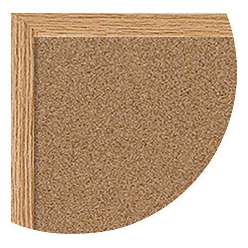 MasterVision 4 x 6 Feet Earth Cork Board, Oak Frame (SB1420001233)