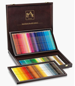 Caran D'ache Supracolor, Wooden Box 120 Pencils (3888.920)