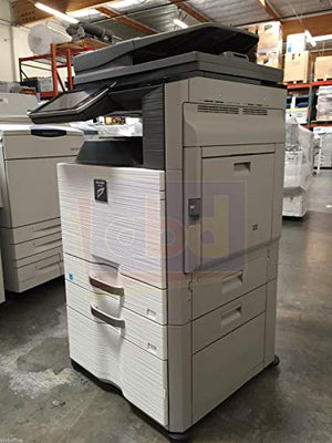 Refurbished Sharp MX-2640N Tabloid-size Color Digital Copier - 26ppm, Copy, Print, Scan, Network, USB 2.0, 2 Trays and Cabinet (Certified Refurbished)