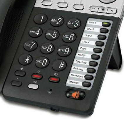AT&T SB35010 Analog Gateway + 6 AT&T SB35025 Syn248 Business Telephones + AT&T TL7800 Wireless Headset Bundle